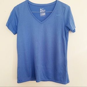Nike Dri-Fit V-Neck Women’s Tee - L